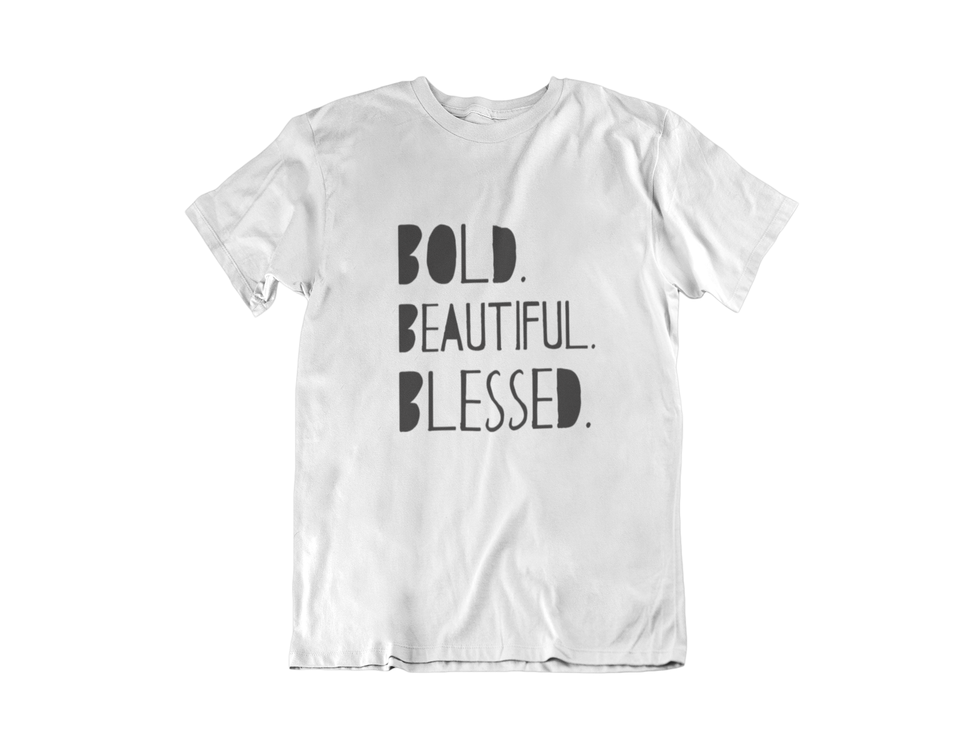 BOLD BEAUTIFUL BLESSED TEE